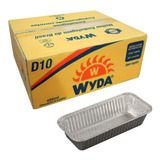 Bandeja De Alumínio Wyda Bolo Inglês D10 650ml 100 Unidades