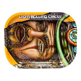 Bandeja De Metal Pequena Lion Rolling Circus Mr. Trampoline