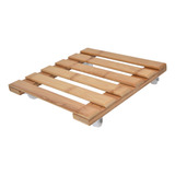 Bandeja De Plantio Quadrada Plant Roller Base Stand, Removív