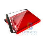 Bandeja De Veludo Grande 27x37x3cm Pulseiras Com Capa 
