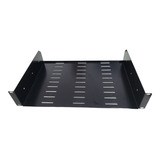 Bandeja Fixa Frontal 2u X 400mm Para Rack 19 