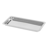 Bandeja Inox Lisa Autoclavável 22x9x1,5 Cm - Fami