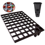 Bandeja Jks Sementeira Plana + 63 Tubetes Para Mudas - 180ml