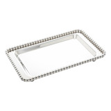Bandeja Lyor Balls De Zamac Niquelado 25cm X 15,5cm X 3cm