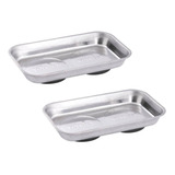 Bandeja Magnética Retangular Oficina Vonder 140 Mm X 240 Mm 