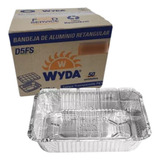 Bandeja Marmita Tampa Pet Aluminio 1.150ml D-5fs Wyda C/50