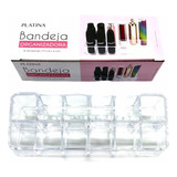 Bandeja Organizadora 12 Divisórias Acrilico 17x6x4cm