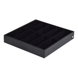 Bandeja Para Organizar 10 Óculos Couro Nicho Closet Gaveta