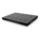 Bandeja Prateleira 1u X 500mm Fixa 4 Pontos Rack Servidor 19
