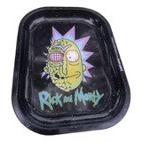 Bandeja Preparadora De Metal Personalizada Rick And Morty