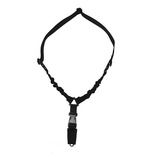Bandoleira Tática 1 Ponta Tiger Cia Militar Com Gancho Metal Cor Preta
