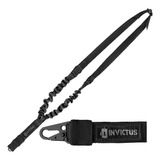 Bandoleira Tática Invictus 1 Ponta Strap Cor Preto