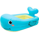 Banheira Azul Banho Bebê Baleia Feliz Buba Inflável