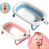 Banheira Bebê Dobrável Ofurô Retrátil + Sensor Temperatura 