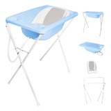 Banheira Bebê + Suporte + Redutor Galzerano 7065 Acqua Trio