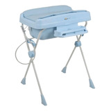 Banheira Com Trocador Millenia Baby Blue Azul Burigotto
