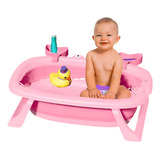 Banheira De Bebê Dobrável Retrátil Infantil Ofurô Vitoriana