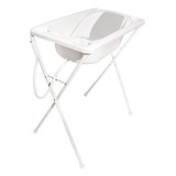 Banheira De Bebê Plástica Acqua Trio Branco 7065bc Galzerano