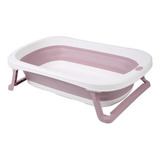 Banheira Dobrável E Portátil Pequena - Baby Pil - Rosa - 20l
