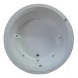 Banheira Dupla Redonda Com 06 Jatos 150x150x50