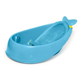 Banheira Infantil Baleia Moby 3 Estágios Azul Skip Hop