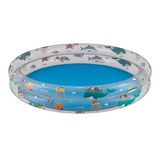 Banheira Inflável Piscina Redonda Bolinha Infantil Bebê 180l