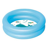 Banheira Inflável Redonda Mor 001780 De 60cm X 15cm 28l Azul