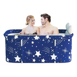 Banheira Ofurô Dobrável Retangular Encosto Estrela Vg+
