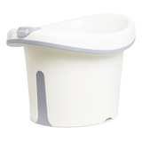 Banheira Portátil Para Bebê Bubbles Cinza Tampa Safety 1st