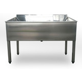 Banheira Reforçada Inox P/ Banho Tosa, Pet Shop, Veterinário