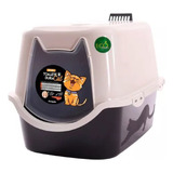 Banheiro Sanitário Toalete Para Gato Fechado C/ Filtro + Pá
