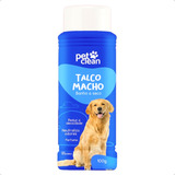 Banho A Seco Perfuma Talco Macho 100g Pet Clean