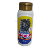 Banho Mágico Catmypet Limpeza A Seco Em Pó Para Gatos