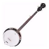 Banjo Americano 5 Cordas Strinberg Wb50 Mahogany Pele Remo