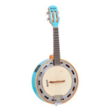 Banjo Ativo Rozini Color Rj11 At. Az Rj11ataz Azul Oferta!