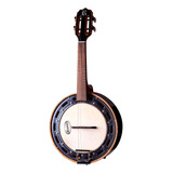 Banjo Luthieria Rozini Rj-11elp Elétrico Nobre Madeira Mogno