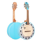 Banjo Marques Preto Elétrico Bm-01 + Bag Extra Luxo
