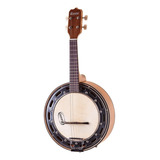 Banjo Rozini Luthieria Rj-14efi Elétrico Nobre Madeira Mogno