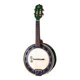 Banjo Rozini Rj11-elv Studio Elétrico Verde Shop Guitar
