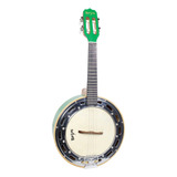 Banjo Rozini Studio Eletrico Verde Com Caixa Larga Rj11elvd