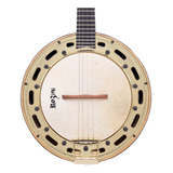 Banjo Show Rozini Rj17 Eletrico Natural Fosco Profissional