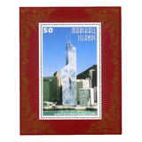 Bank Of China Hong Kong -bloco Selo De Marshall Island 3109