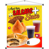 Banner Bolo, Salgados E Doces 60x50cm Mod097