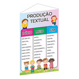 Banner Didático Português Produção Textual Redação