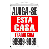 Banner Divulgação Aluga-se Esta Sala Comercial 60x40cm 