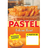 Banner Faixa Placa Pastel Salgado Preço Divulgação Loja