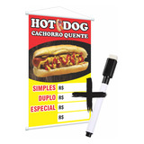 Banner Hot Dog - Cachorro Quente