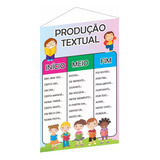 Banner Pedagógico Produção Textual Redação -