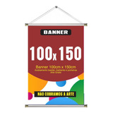 Banner Personalizado Faixa 100 X 150