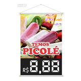 Banner Picolé 70x50cm